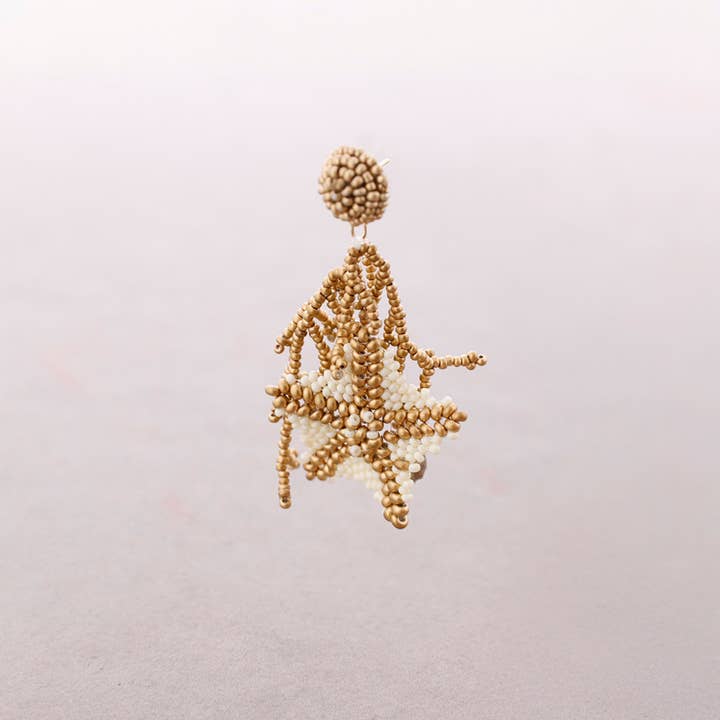 Hängende Ohrringe mit Meeresmotiv Perlen für den Großhandel von Sonata