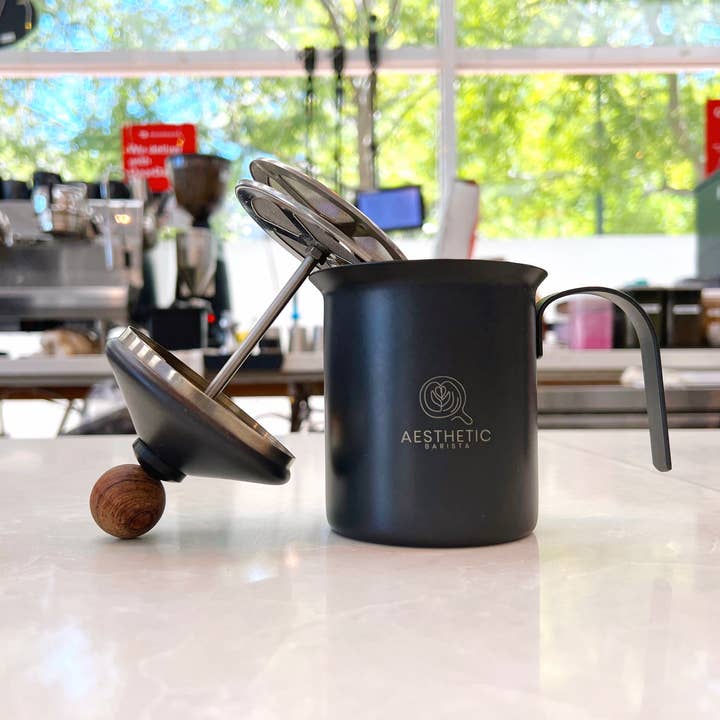 Pompa manuale Frother per la vendita all'ingrosso da parte di Aesthetic Barista