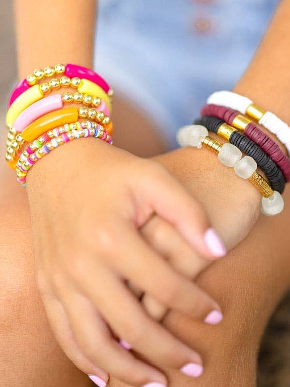 The Bailey- Rainbow for wholesale by Coco's Beads and Co