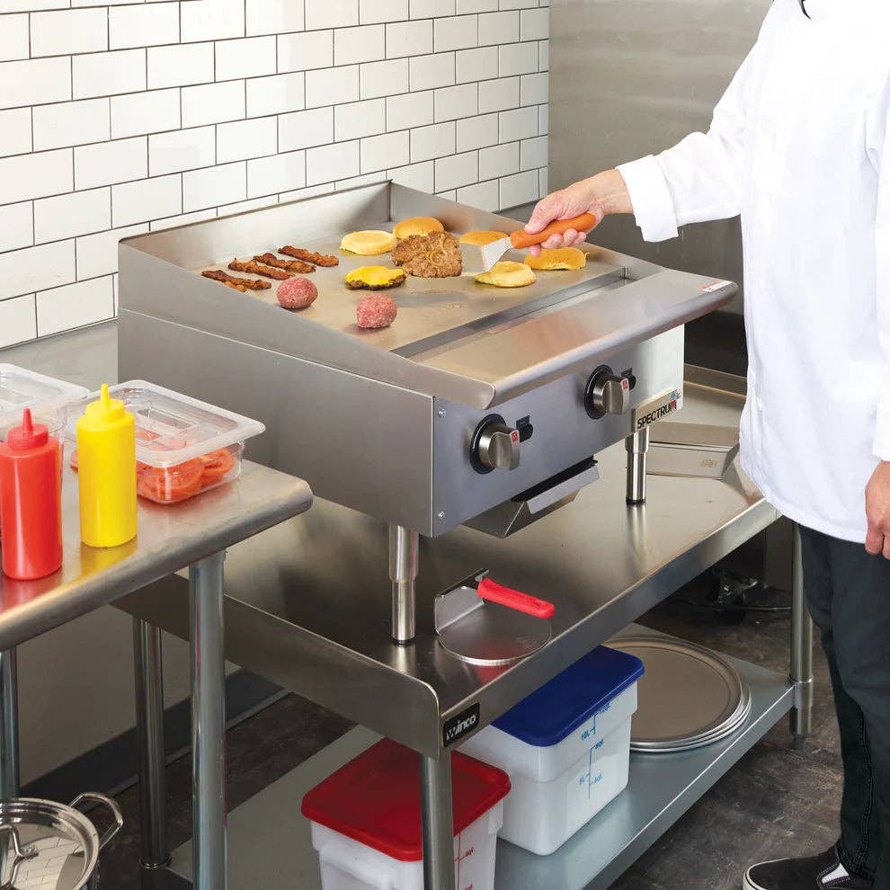 EcoQuality - Wholesale Kitchen Appliance - NGGD-12M-48M, 24" to 48" Manual Control Natural Gas Griddle3