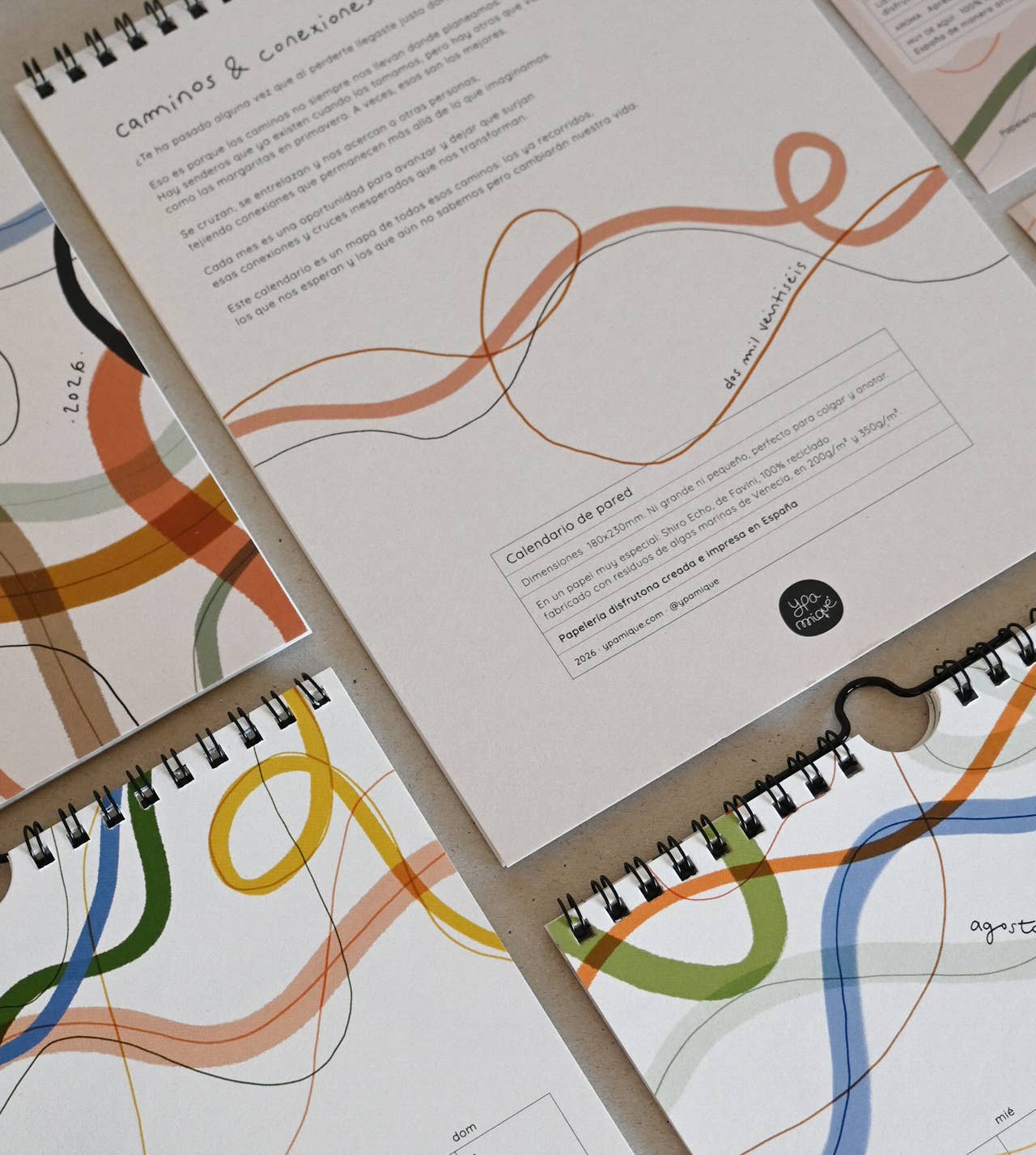 ypamiqué - Wholesale Calendar - 2026 Wall Calendar3