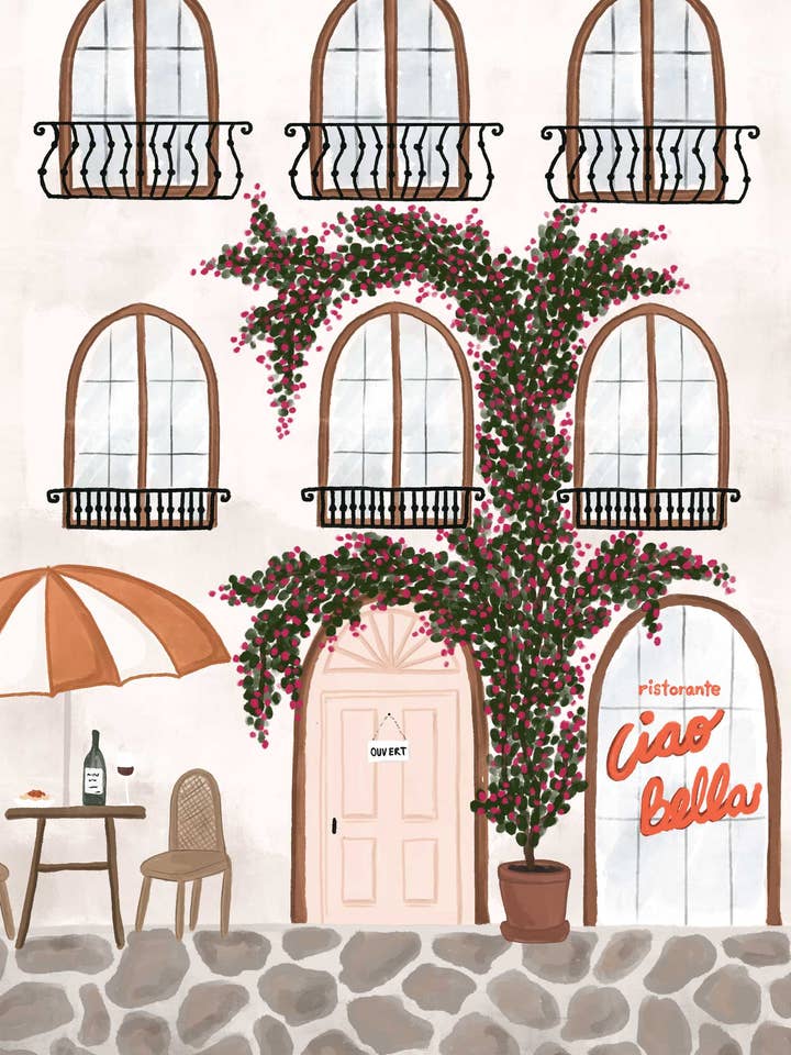 Ristorante Arte Impressa (Feito por encomenda) por atacado de Mimi & August