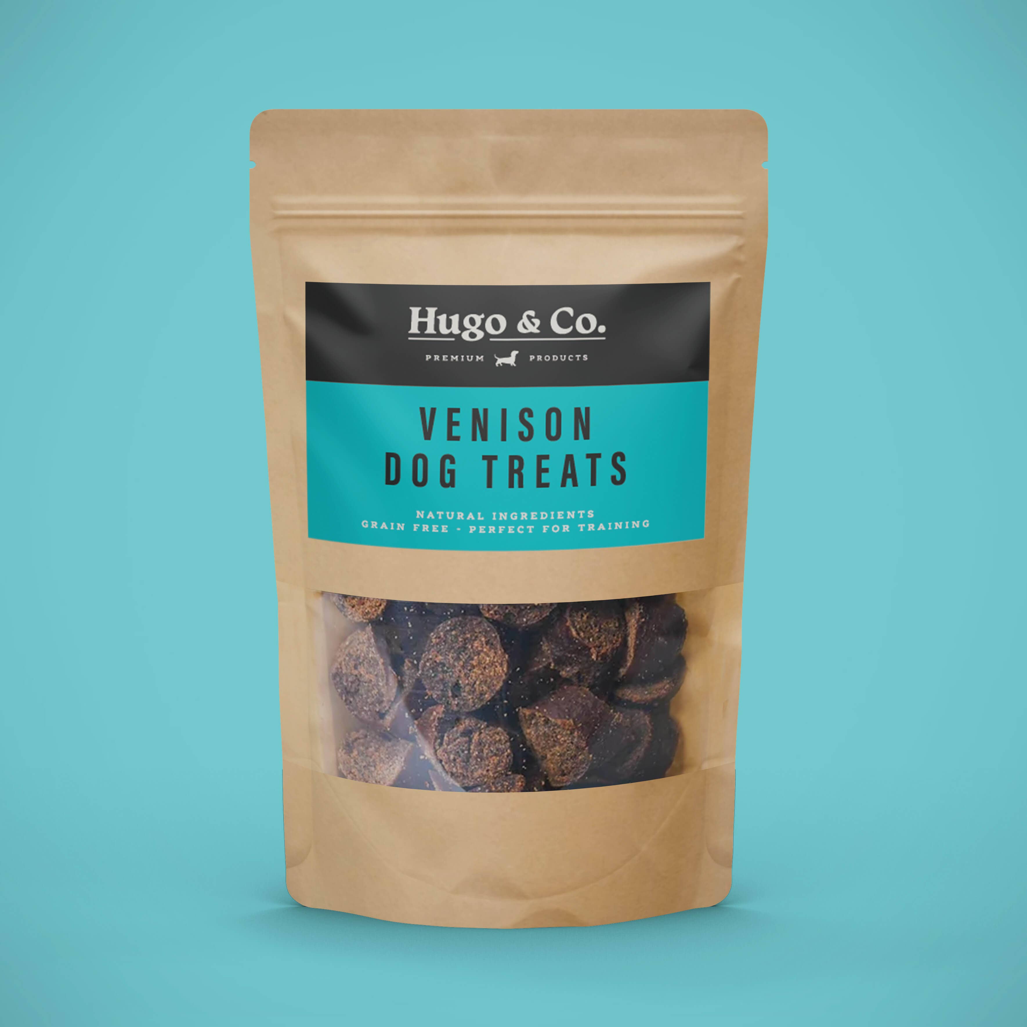 Hugo & Co Dog Treats – wholesale Pet treats – Dog – Venison Dog Treats - 75g