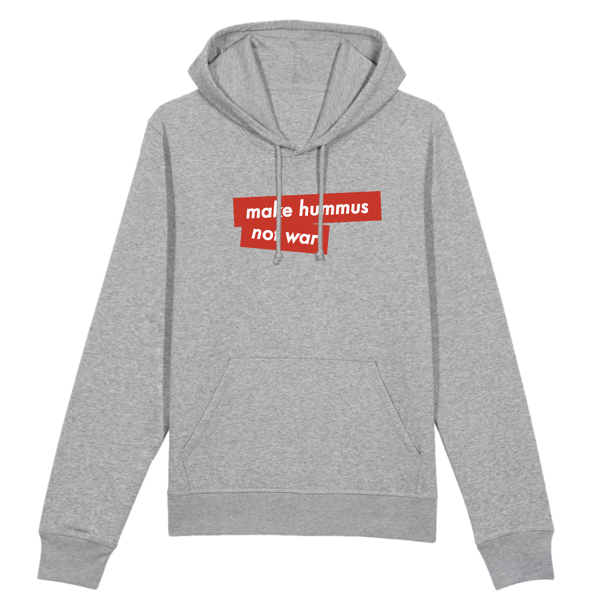 Oat Milk Club - Wholesale Hoodie - Unisex - Make Hummus Not War - Organic Cotton Hoodie1
