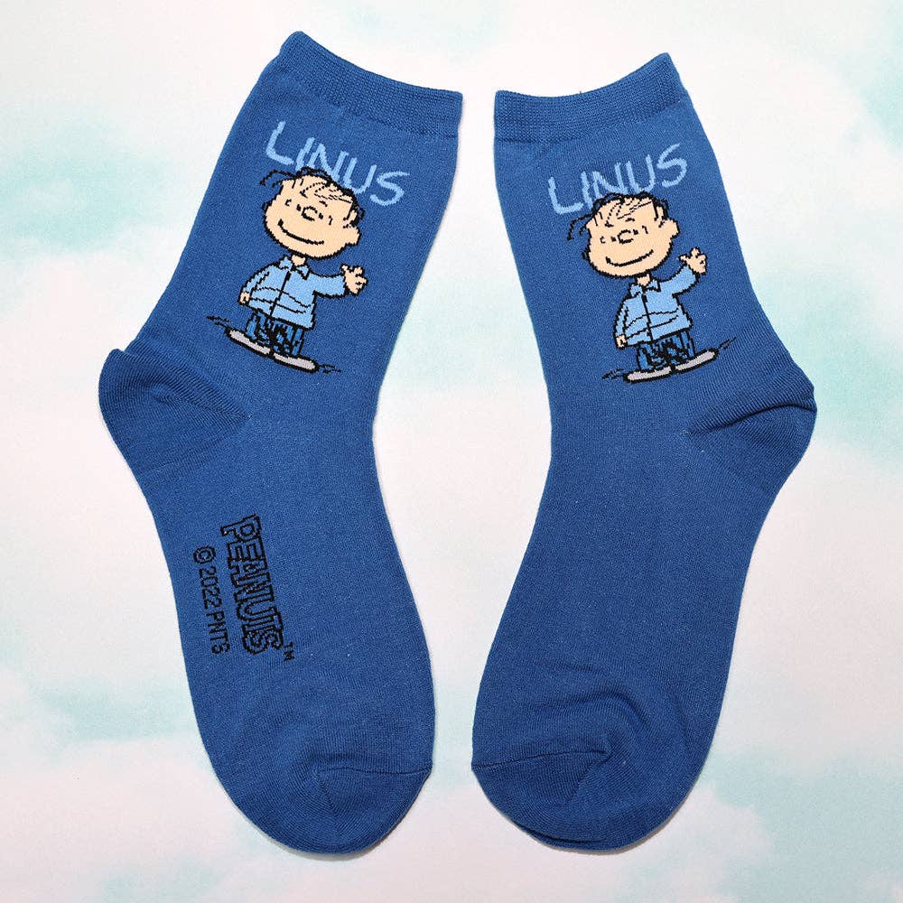 K-Wonderland - Wholesale Socks - Unisex - Peanuts Snoopy and friends characters Solid Crew Socks5