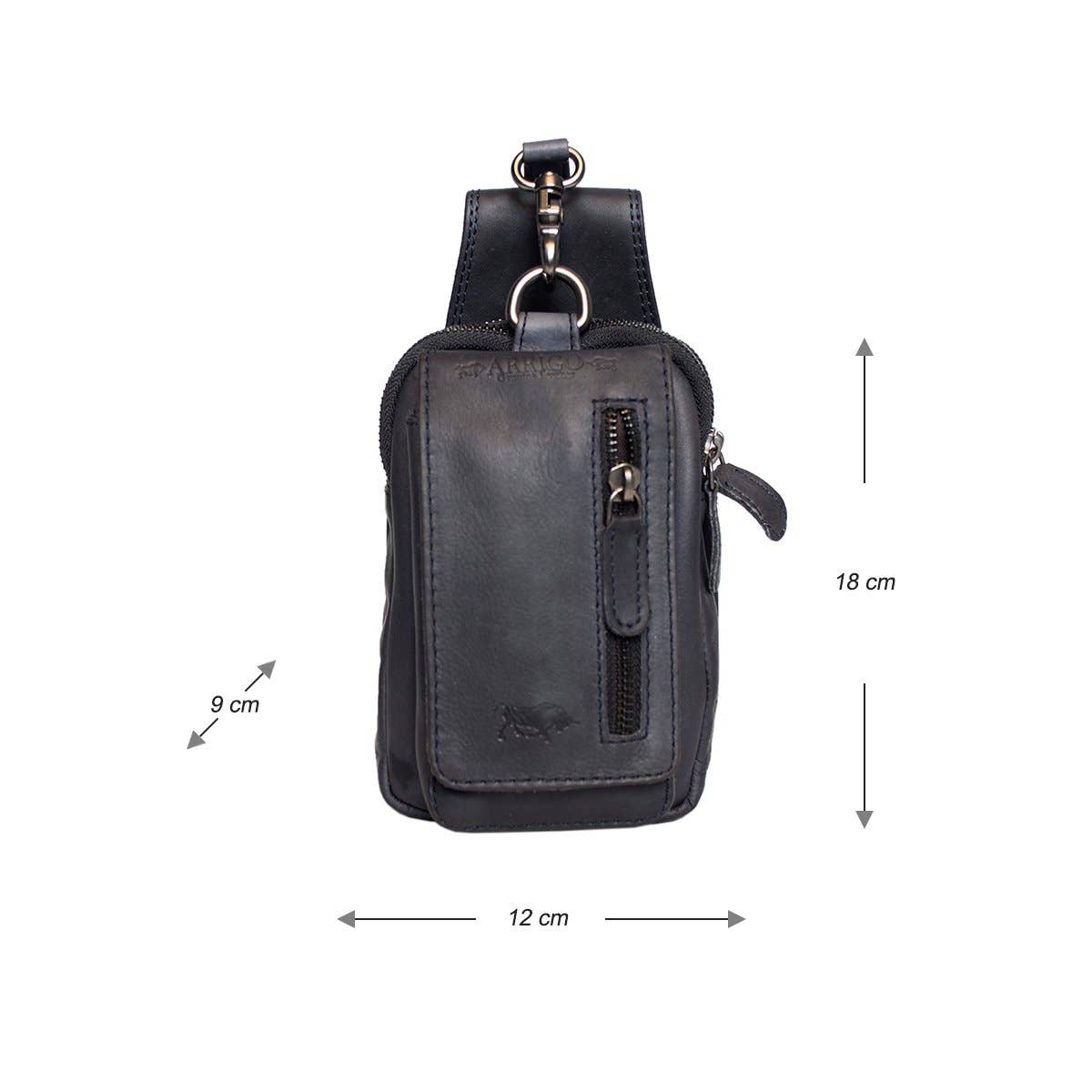 Arrigo - Wholesale Belt Bag - Unisex - Arrigo - Belt Pouch - Fanny Pack - Festival Pouch - Leather24