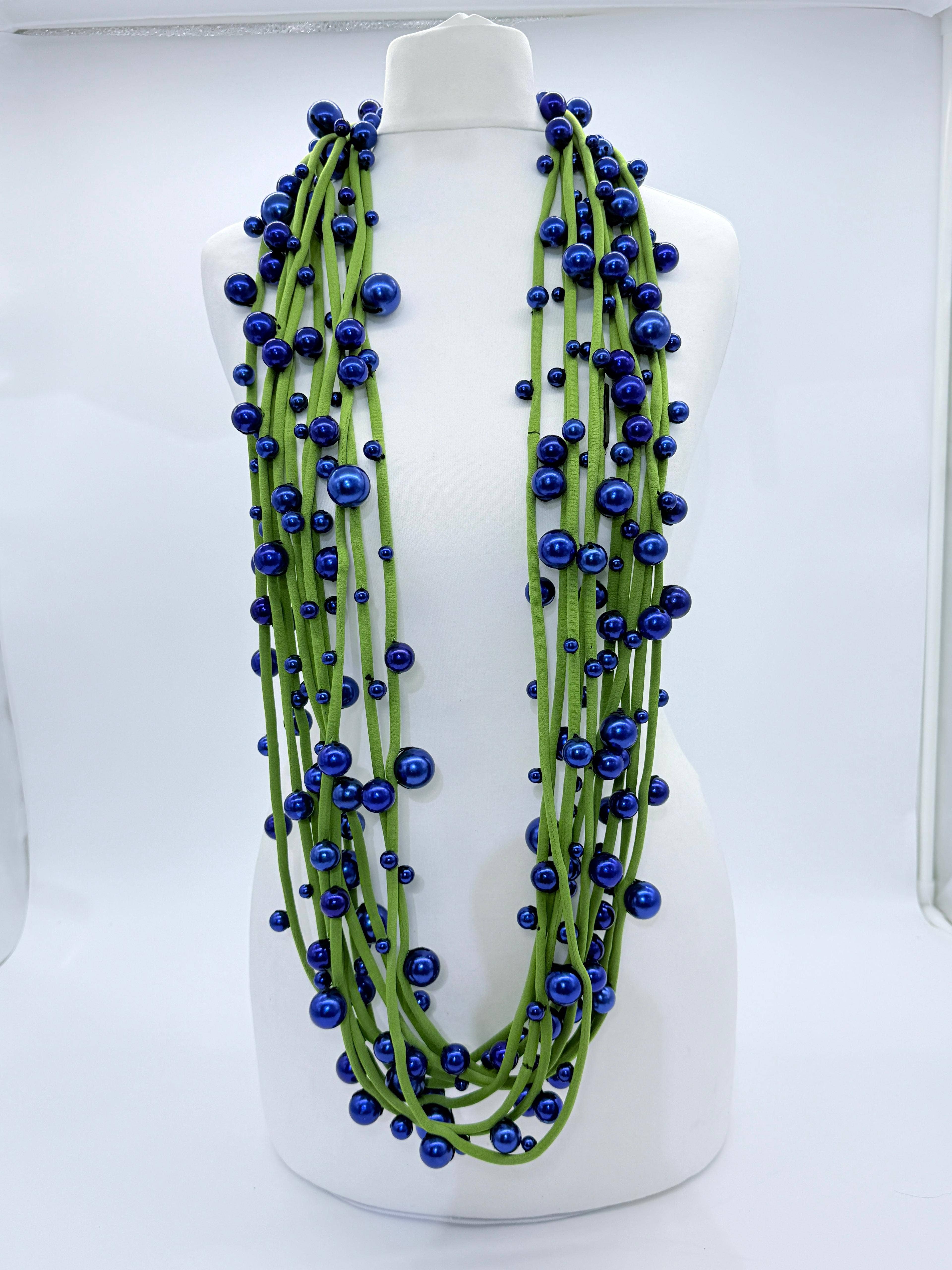 Jianhui London – Engroshandel Perlehalskæde – Faux perler på tekstil snor halskæder - Large22