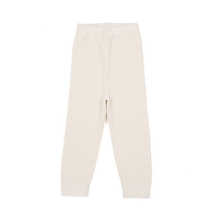 Baboo – wholesale Set med topp och byxa – baby – Gräddvåffla Barn Botten&Topp Basplagg