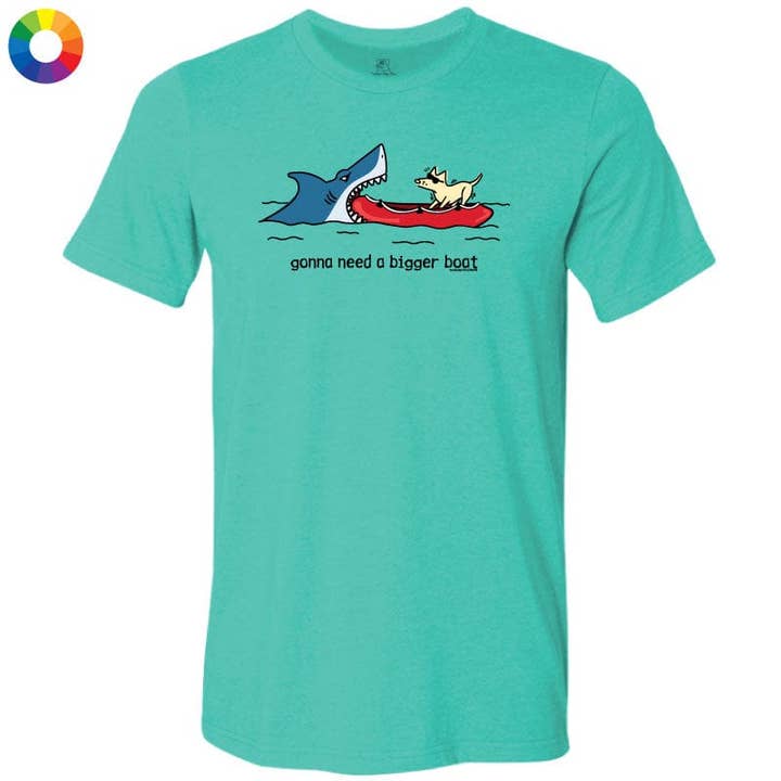 Werde ein größeres Boot brauchen - Leichtes T-Shirt für den Großhandel von Teddy the Dog