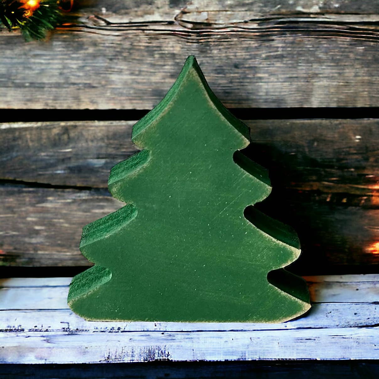 Inkwood Crafters - Wholesale Christmas Decoration - Primitive/Rustic Wood Christmas Tree - Original Style1