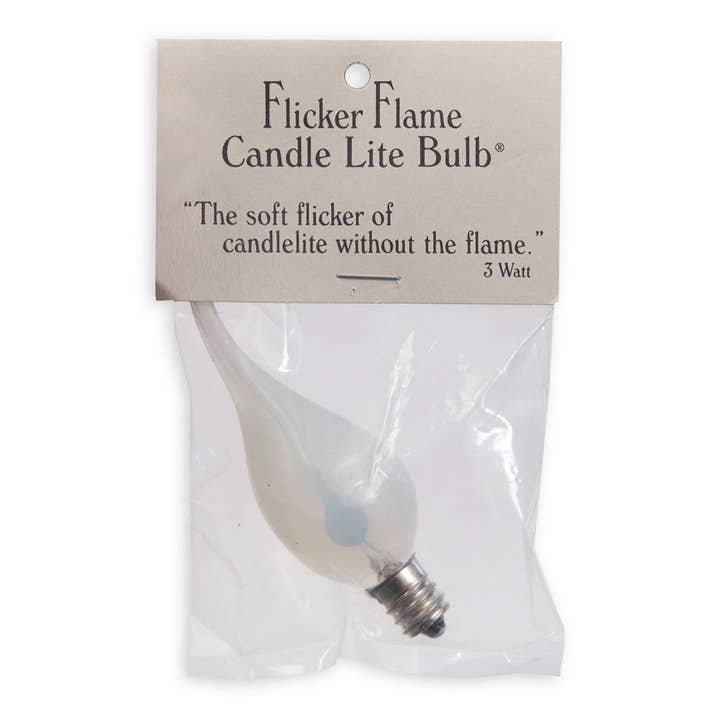 CTW Home Collection - Wholesale Flameless Candle - 3 Watt Flicker-Flame Candle-Lite Light Bulb