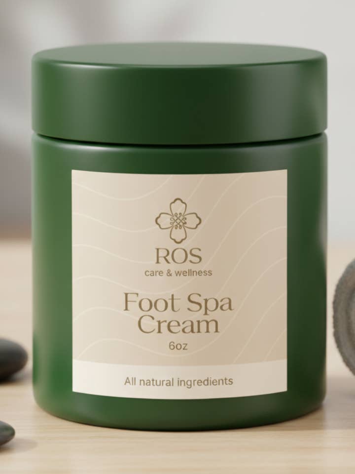 Foot Spa Cream for wholesale by Rose of Sharon Soap Boutique