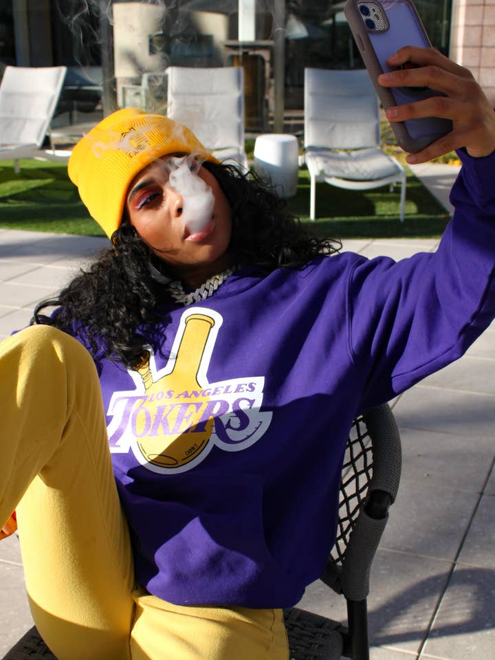 Moletom com capuz LA Tokers por atacado de Cabin 7 Originals