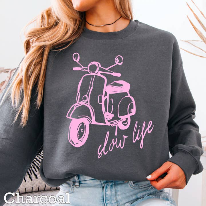 Vida Lenta | Sudadera de Verano para Mujer de Estilo Costero para venta al por mayor de Shoppe SHC
