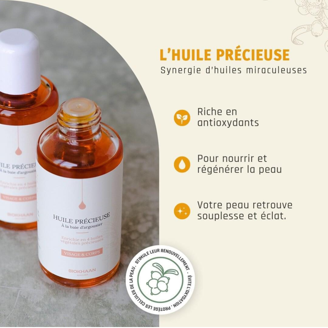 BIOKHAAN - Wholesale Facial Oil - PRECIOUS SEABUCKTHORN BERRY OIL 100 ML1