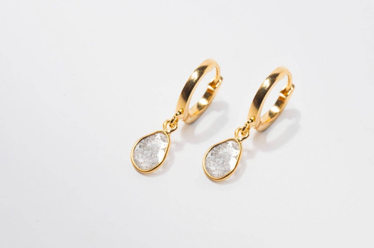 Shana Gulati Jewelry - Wholesale Dangle Earrings - Aneel Gold Vermeil Drop Earrings