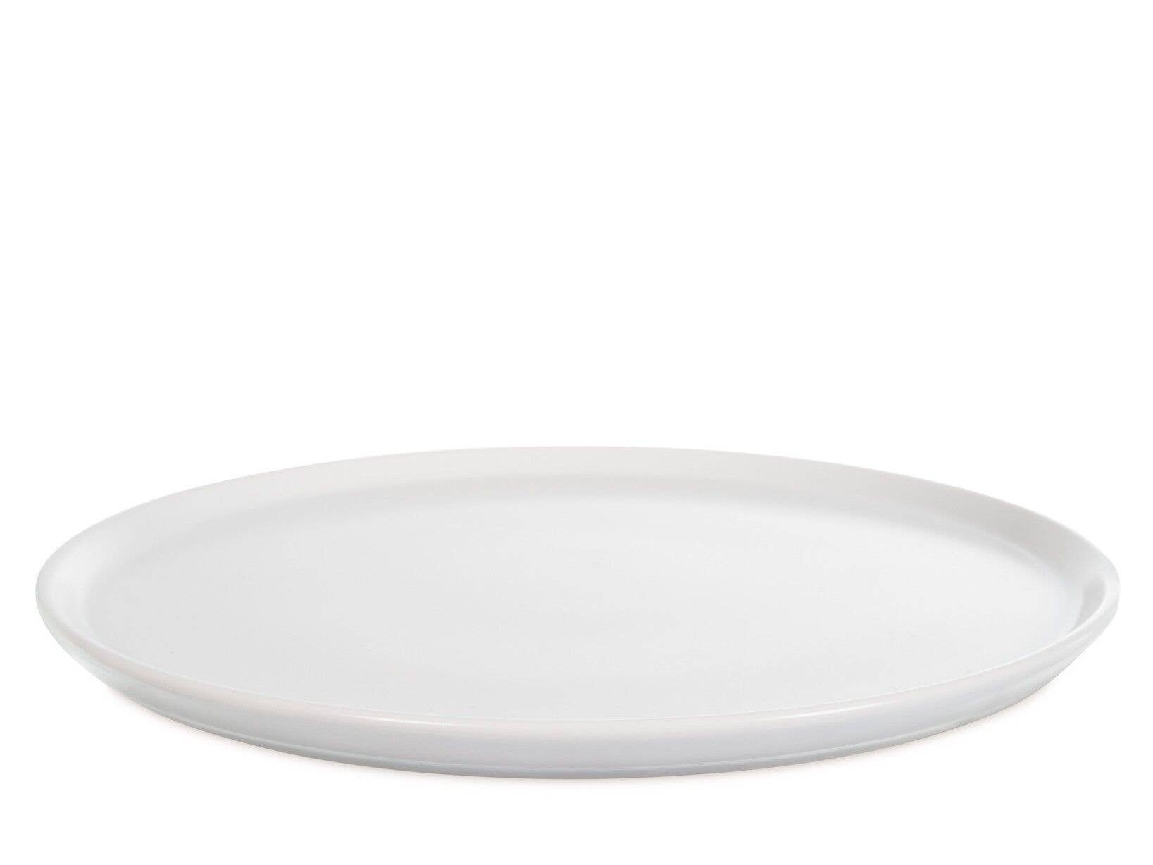H&H - Wholesale Dinner Plate - White Pizza Stone Ware Plate 33 cm1