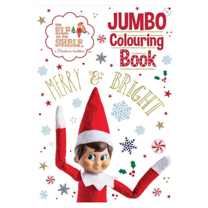 The Elf on the Shelf® Jumbo Colouring Book for wholesale by Baby Republic