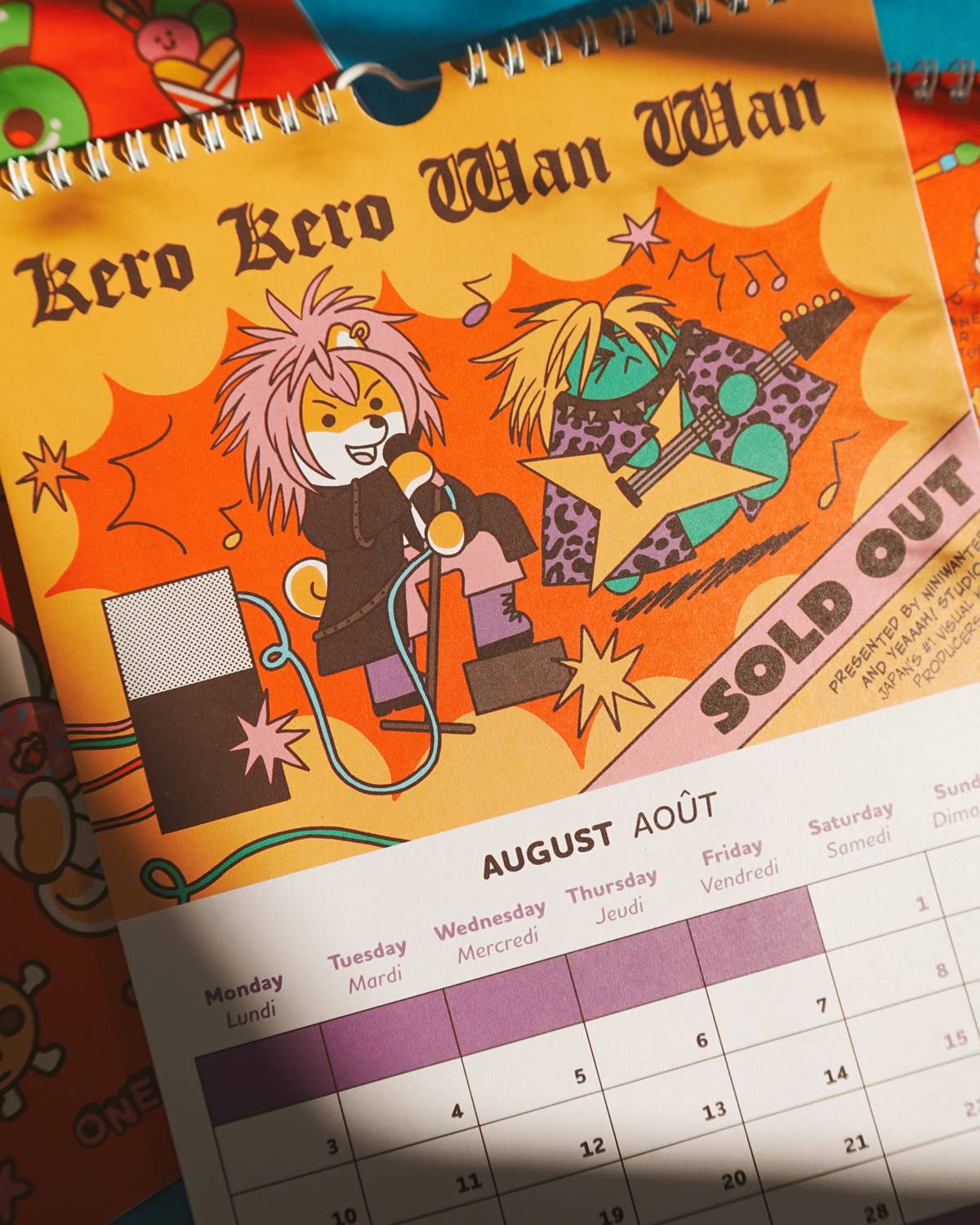 Yeaaah! Studio - Wholesale Calendar - 2026 calendar illustrated by Yeaaah! Studio & Niniwanted20