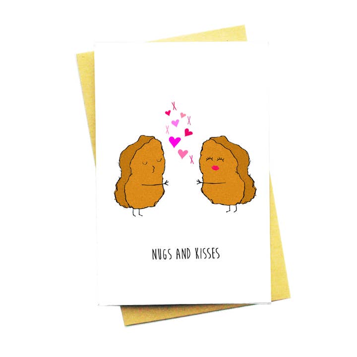 Nugs Og Kisses Lykønskningskort for engroshandel hos Nocturnal Paper