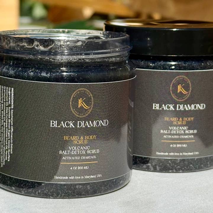 Krem au Krem, LLC - Wholesale Body Scrub/Exfoliant - Black Diamonds: Detox Scrub4
