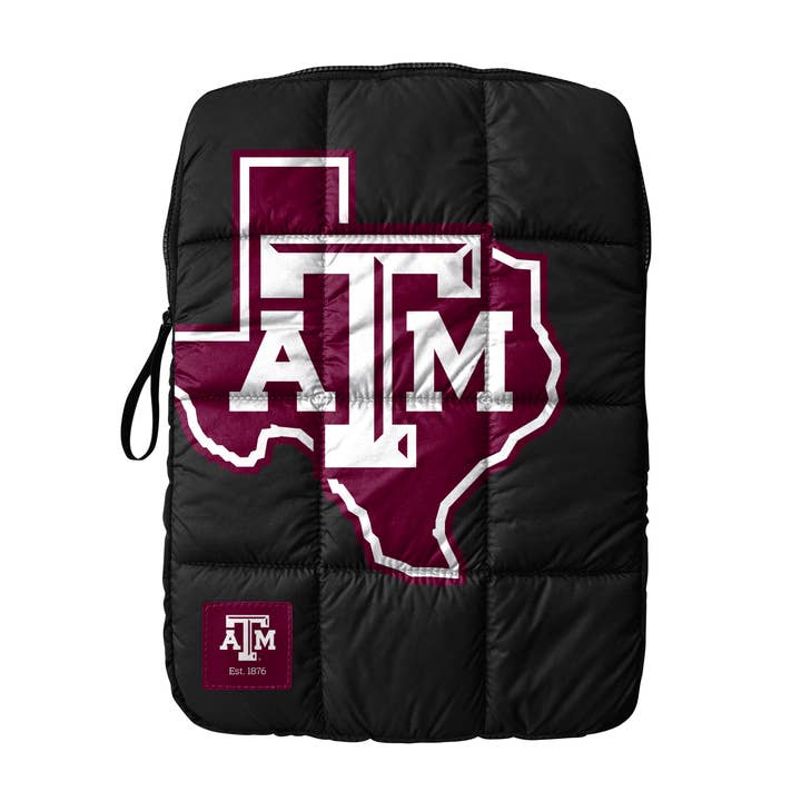 NCAA Texas A&M Aggies Puffer Laptop Sleeve for wholesale by Prime Brands Group