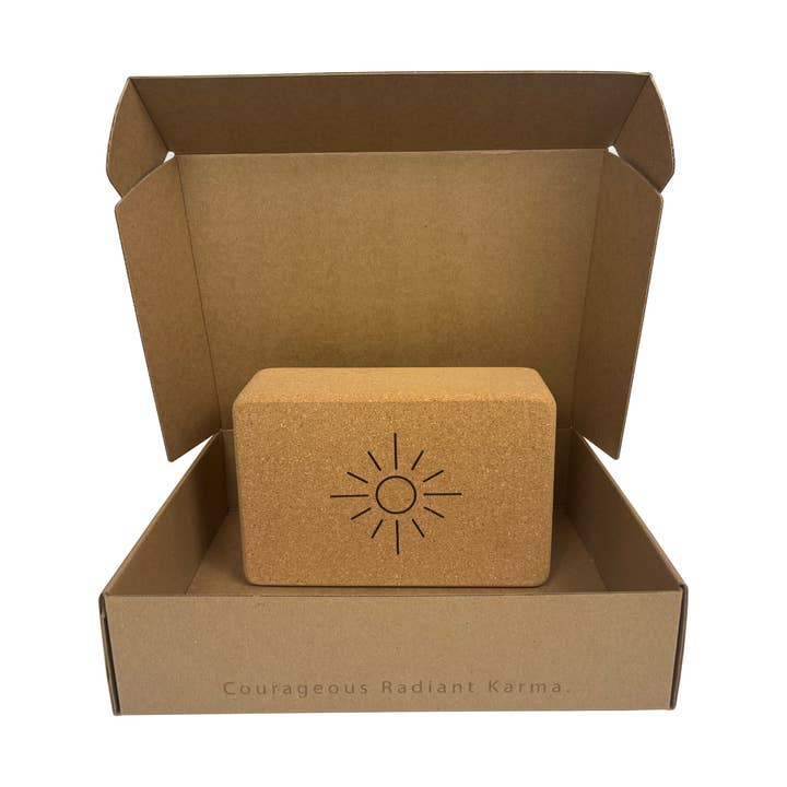 Crk - Wholesale Yoga Block/Bolster - Sun & Wave • Yoga Blocks Made of Organic Cork2