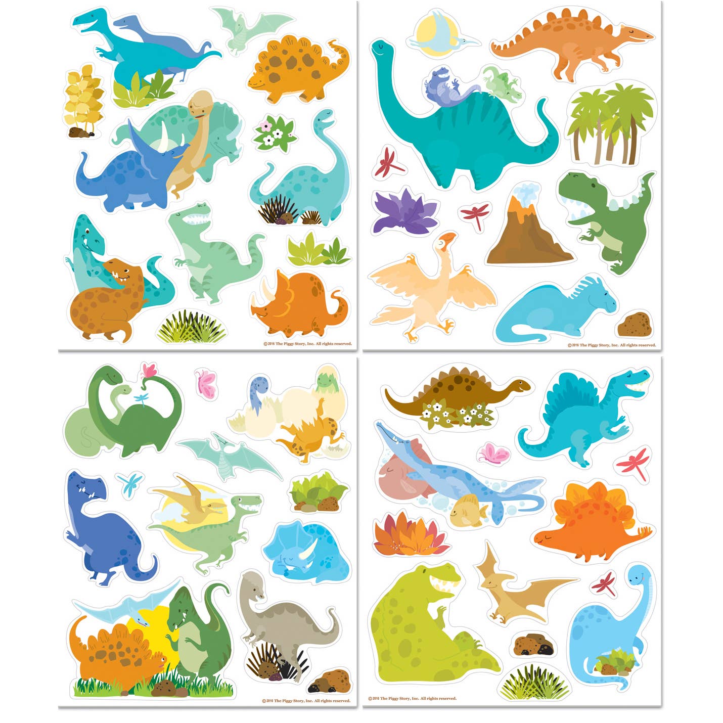 The Piggy Story - Wholesale Sticker - Kids & Baby - Sticker Activity Tote Value Pack9