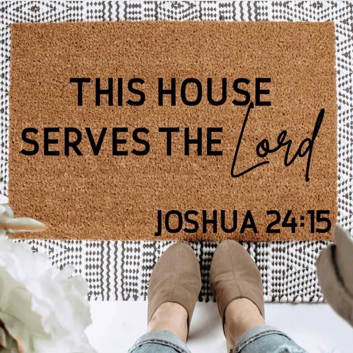 Esta Casa Sirve Al Señor para venta al por mayor de The Doormat Company