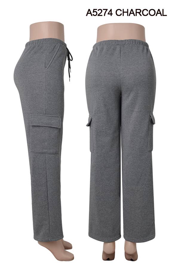 SSImport - Wholesale Pants - Women's - A5274 WINTER CARGO PANTS FLEECE INSIDE 12PCS/PACK   4