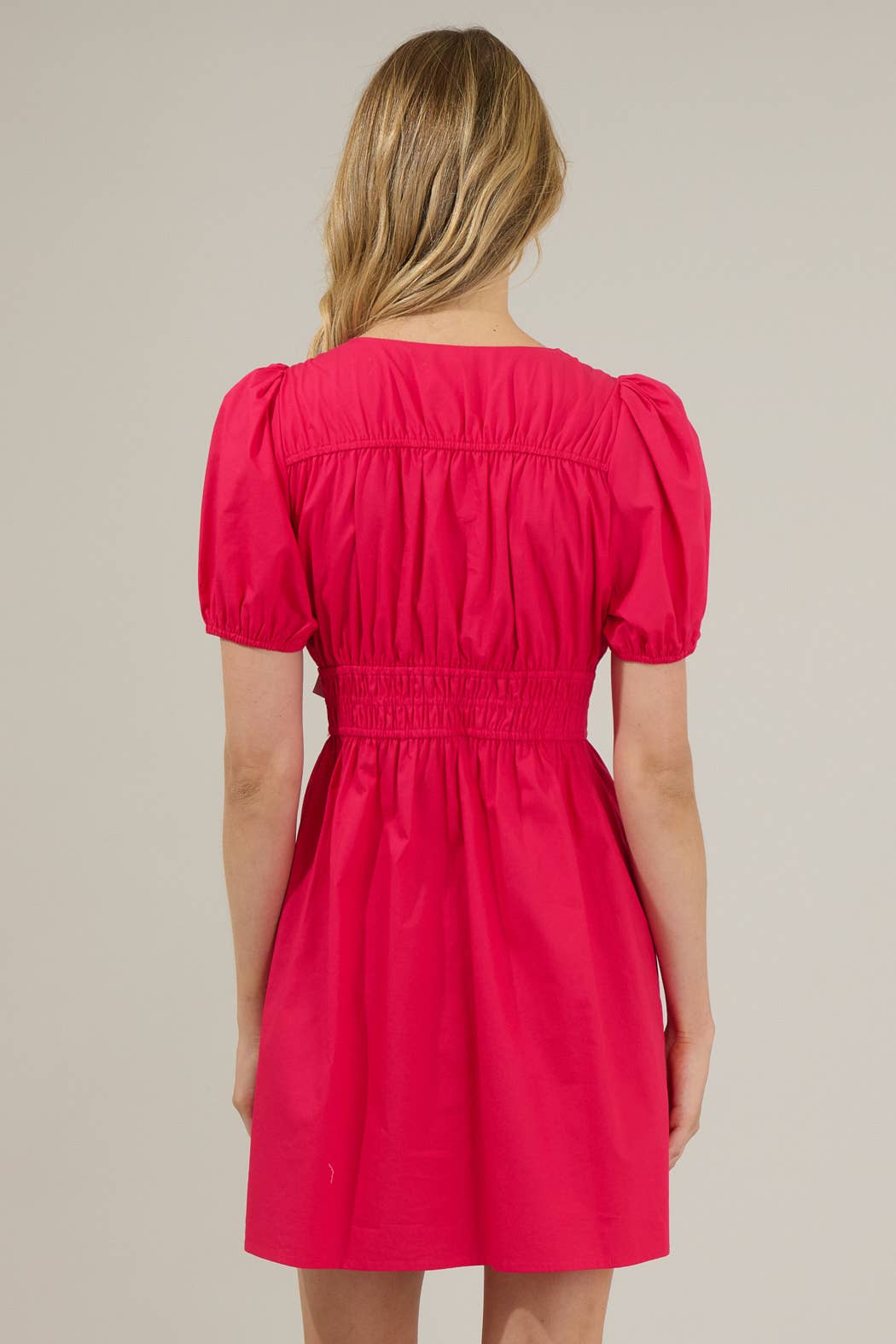 Sugarlips - Wholesale Dress - Women's - Saylor Smocked Mini Dress1