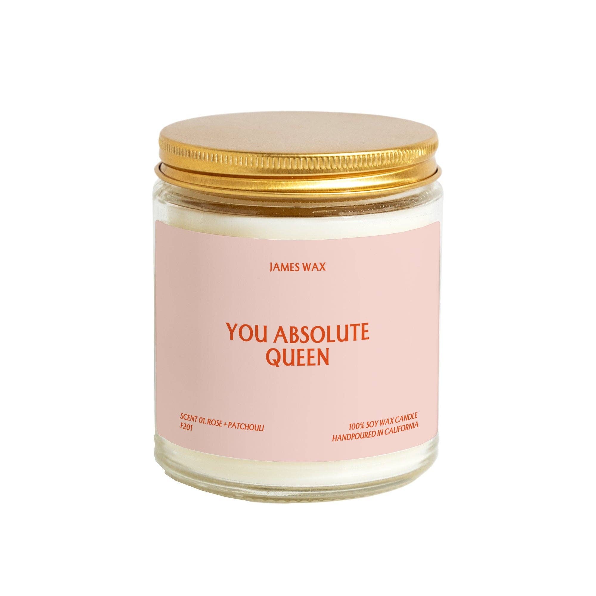 James Wax - Wholesale Jar/Filled Candle - Friendship Gift Absolute Queen Candle F2011
