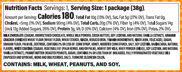 World Wide Gourmet Foods, Inc. - Wholesale Chocolate Covered Sweets - Peanut Butter Graham Single Wrapped3