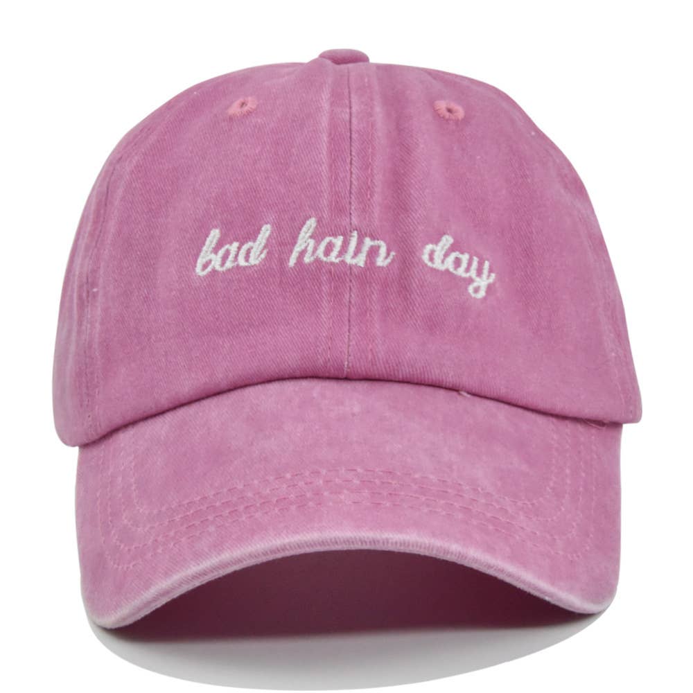UNISHE – Großhandel Basecap – Damen – Bad Hair Day bestickte Baseballmütze ACC9117