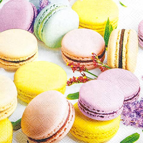 Home Fashion - Carl Dietrich GmbH - Wholesale Disposable Napkin - Cocktail napkins macarons