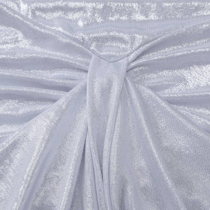 Argent Robe Maxi Fendue Froncée Nouvelle Déesse Sultry 2025 en vente sur Faire6