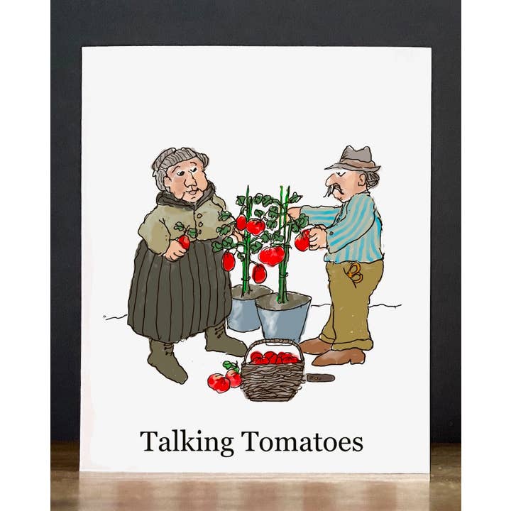 Notecards: Talking Tomatoes for wholesale by Cards by Charlot