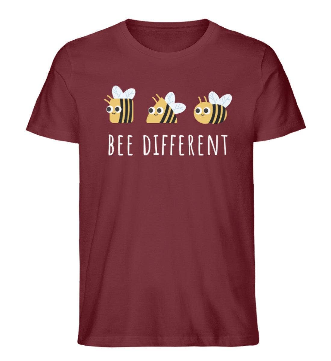 GARTENFAN - Wholesale Screen Printed T-Shirt - Men's - Bee different - men's premium organic shirt6