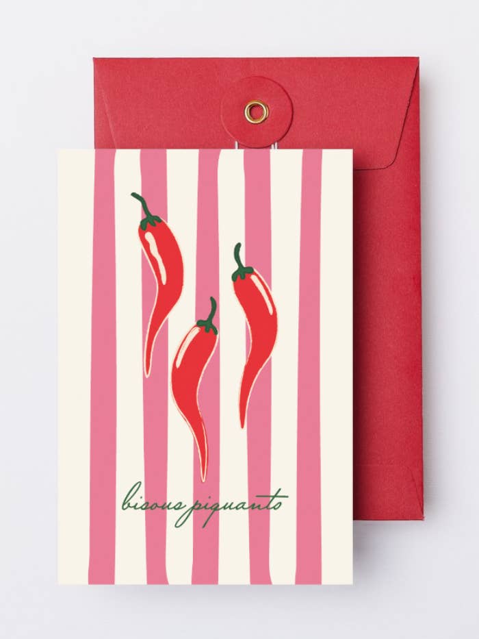 Vykort Chilipeppar för wholesale av Julia Studio Graphique