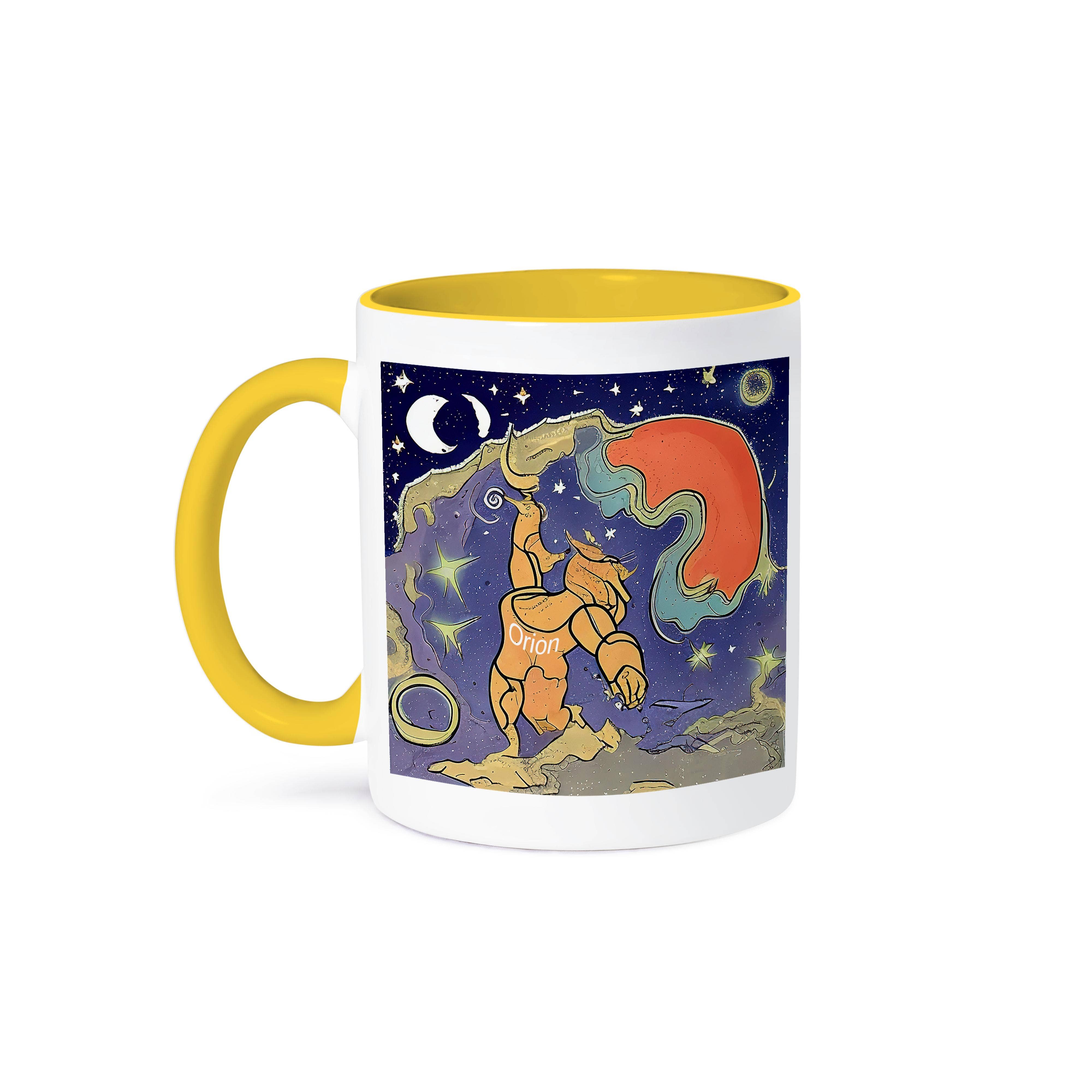 3dRose - Wholesale Coffee Mug - 3dRose, Funny abstract allegory of Orion constellation. Space and astronomy, Mug0