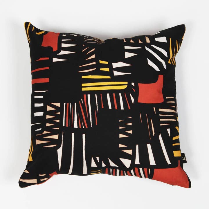 Nacala pattern cotton cushion cover for wholesale by Zéphyr And Co