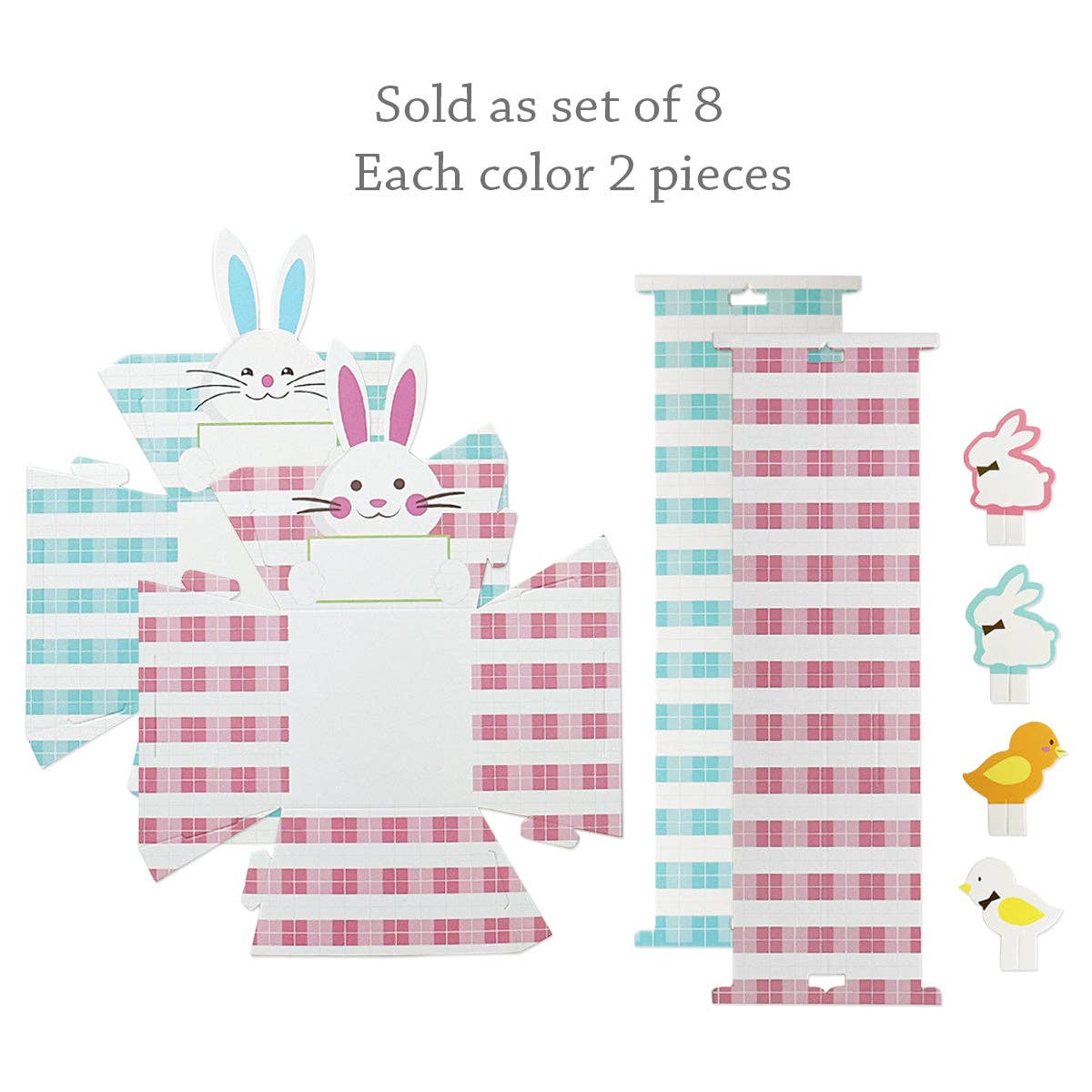Wrapables.com - Wholesale Party Favor Bag/Box - Wrapables Easter Gift Baskets with Handle, Treat Boxes9