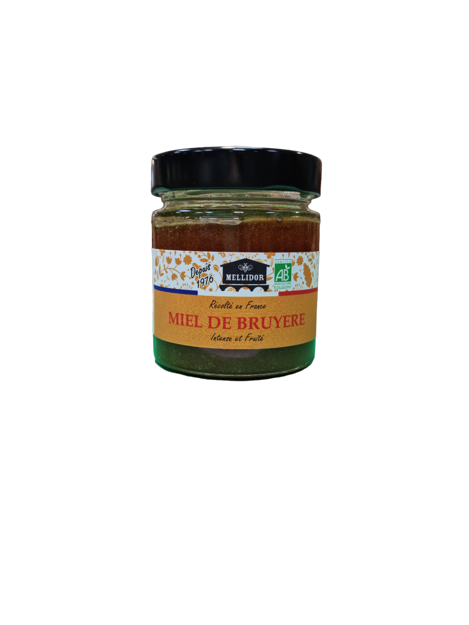 Mellidor - Venta al por mayor Miel - Miel orgánica de brezo Francia - 400 g, 220 g1