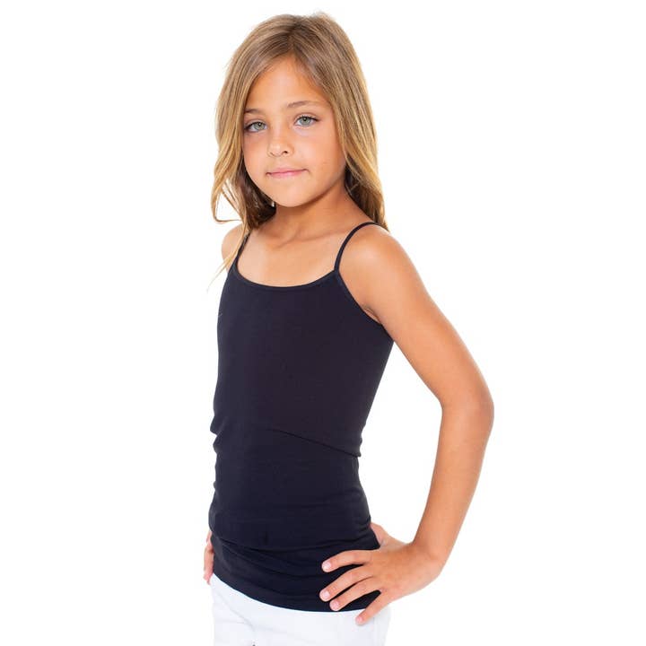 Malibu Sugar - Wholesale Tank Top - Kids - Girls (7-10) Full Camisole - 25 COLORS AVAILABLE!