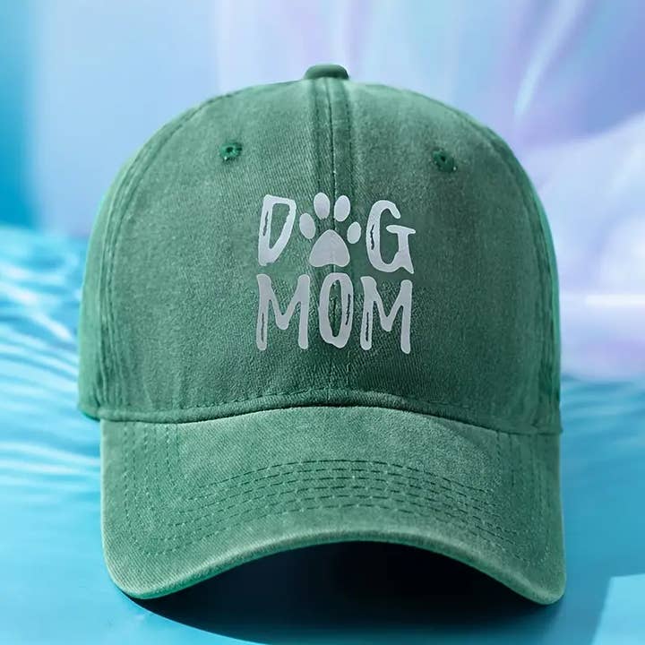 Lucky Avocado – wholesale Baseballkeps - Dam – HUND mamma tvättad keps, enfärgad Vintage hatt