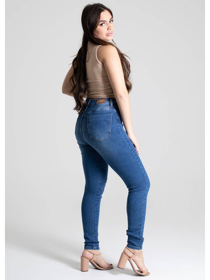 Sawary Jeans - Wholesale Jeans - Women's - Sawary Super Shaper High-Waisted Jeans for Women 2