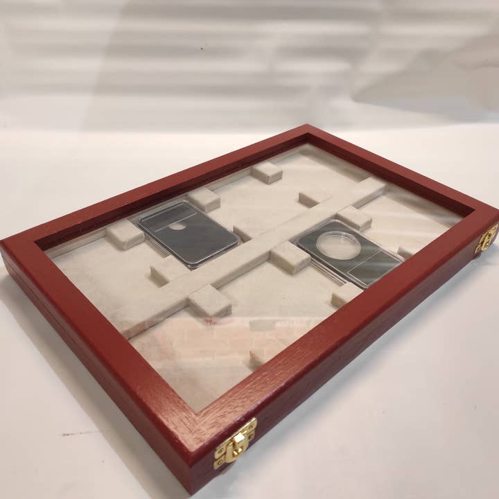 Coins&More - Wholesale Decorative Box - Box set for SLAB NGC PCGS 85X65 mm exhibitor