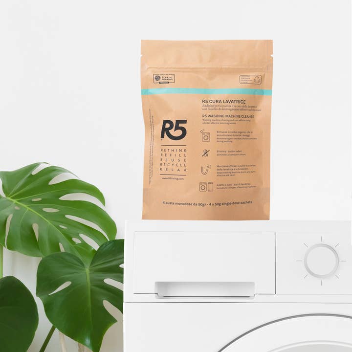 R5 - Vendita all'ingrosso Detersivi per bucato in polvere/capsule - R5 Cura Lavatrice - additivo per la pulizia della lavatrice