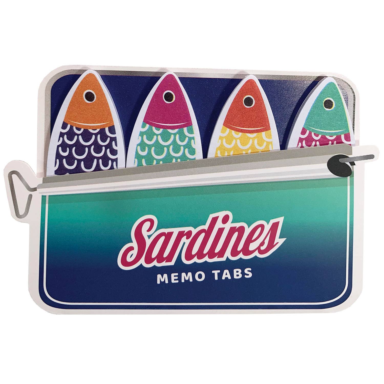 Streamline - Wholesale Stationery/Notecard Set - Sardine Fish Tales Memo Tabs2