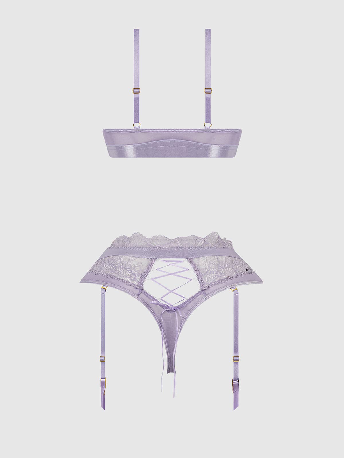 House of Desire – wholesale Underkläder - Dam – VIVIENNE SPETS & MIKRO BH & STRINGTROSA SET15